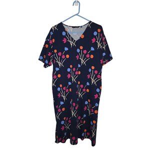 Marimekko‎ X Uniqlo Womens Multicolor Floral Dress - Size S